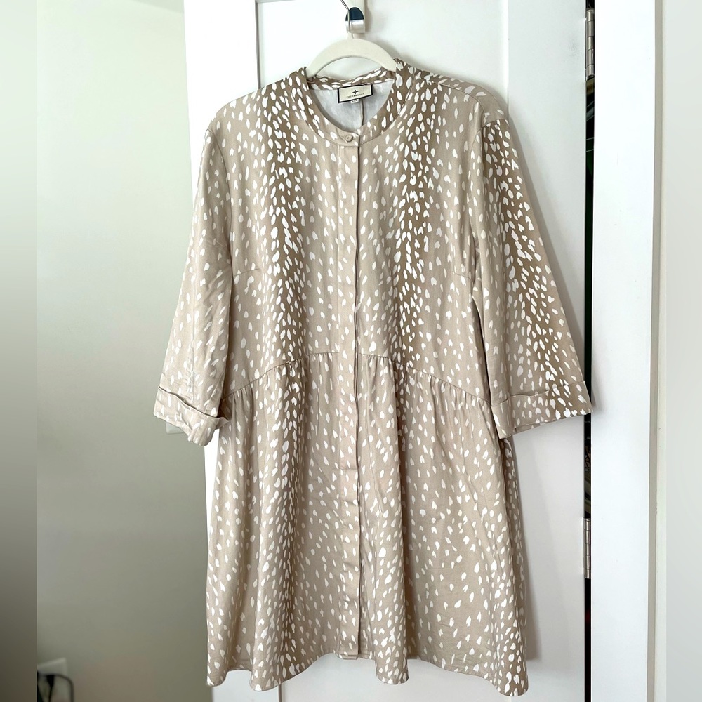 Tuckernuck Antelope Royal Shirtdress (Size XXL)